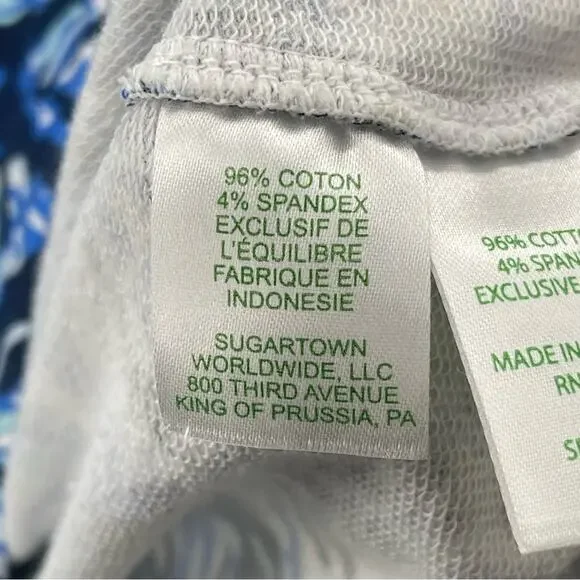 Lilly Pulitzer Harper Conch Shell Pattern French Terry Shift Dress Size Small - Picture 10 of 12